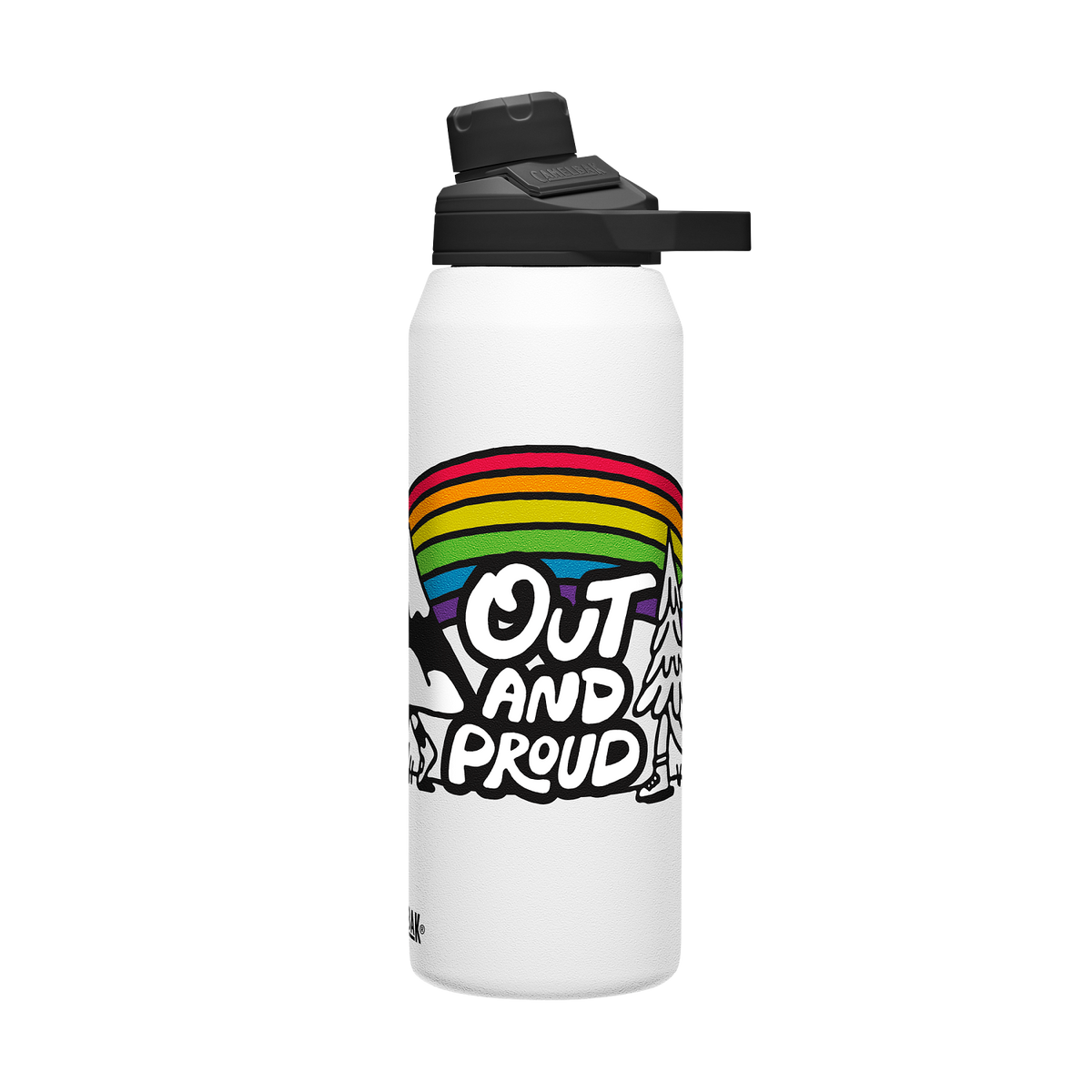 chute-mag-32-oz-water-bottle-insulated-stainless-steel-plus-cleanup-kit-pride-collection-limited-edition-q1 xhvxlhasbo